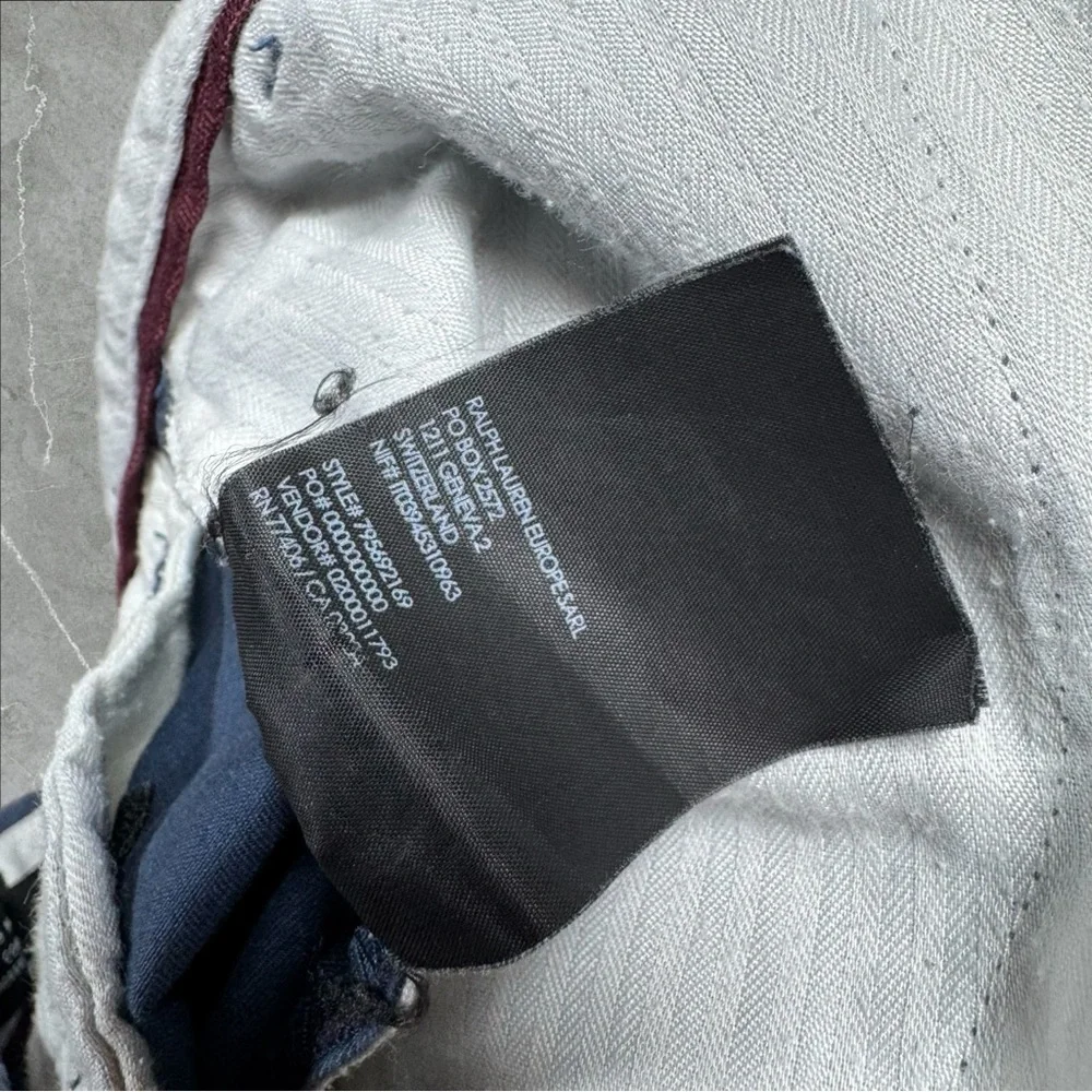 Club Monaco Connor Chino Pant Modern Slim Fit Size 36x32‎ Blue